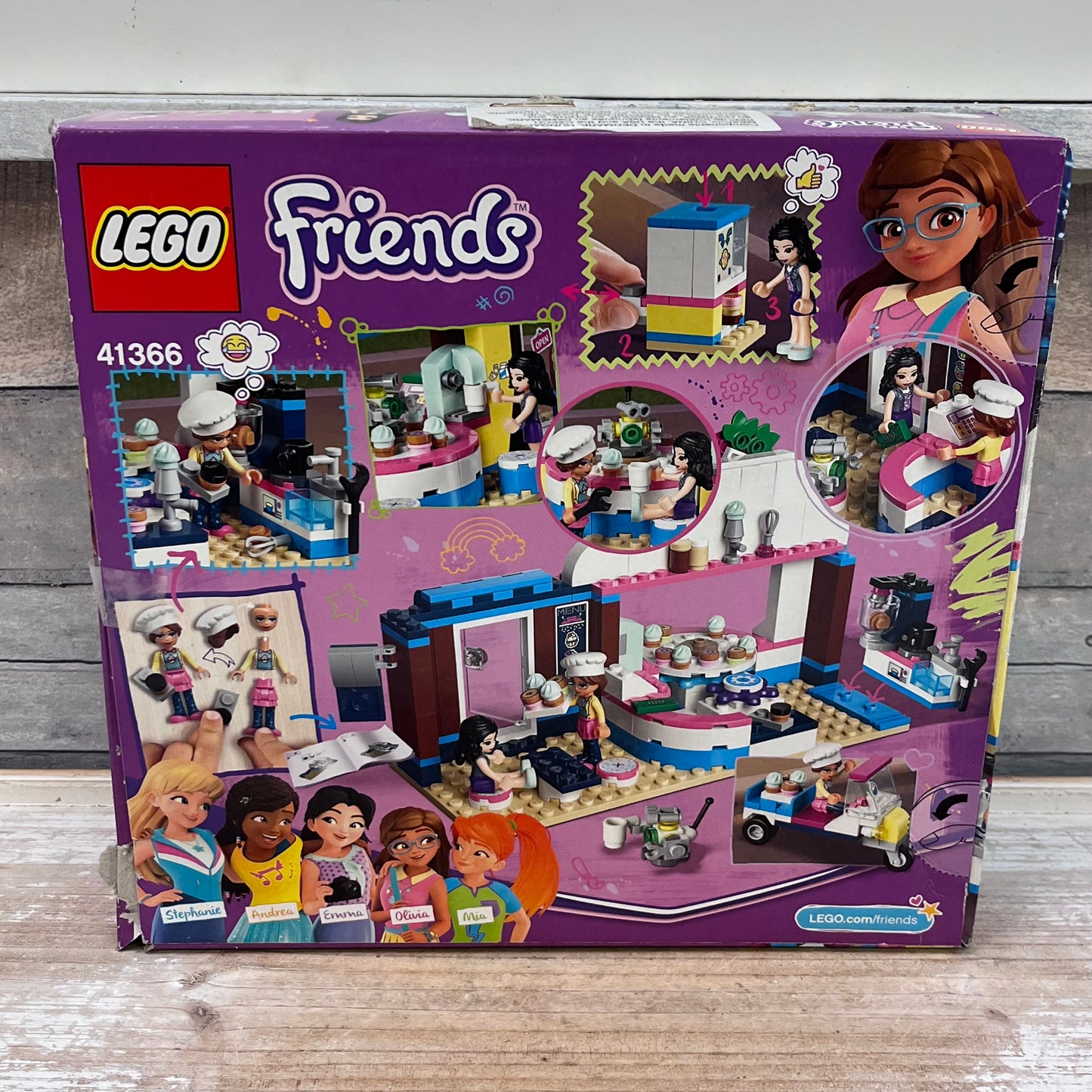 Lego Friends Olivia’s Cupcake Cafe Building Set in Box, #41366
