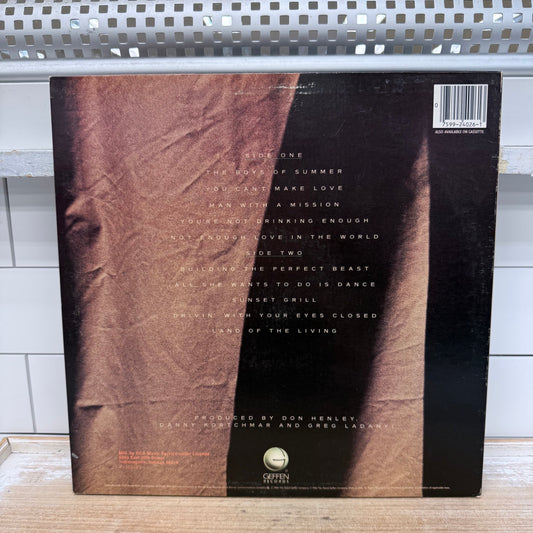 Don Henley Building the Perfect Beast Vinyl Record 1984