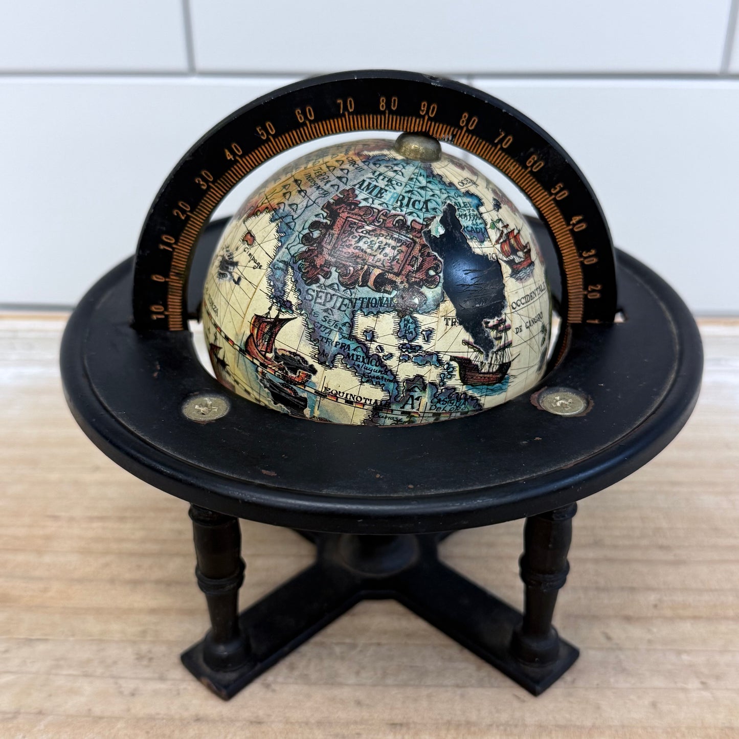 Old World Tabletop Globe