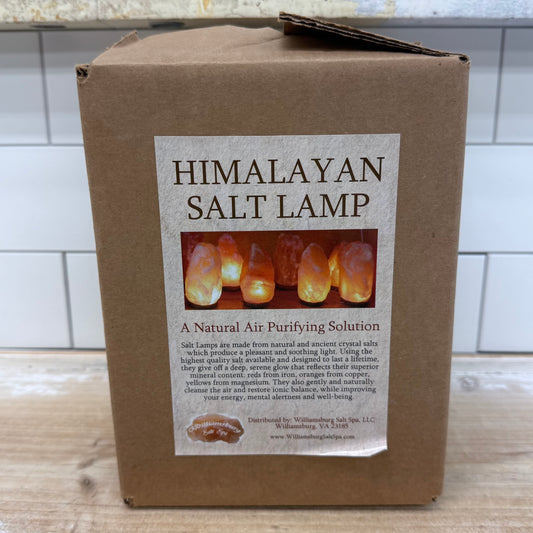 Himalayan Salt Rock Lamps, Set of 2