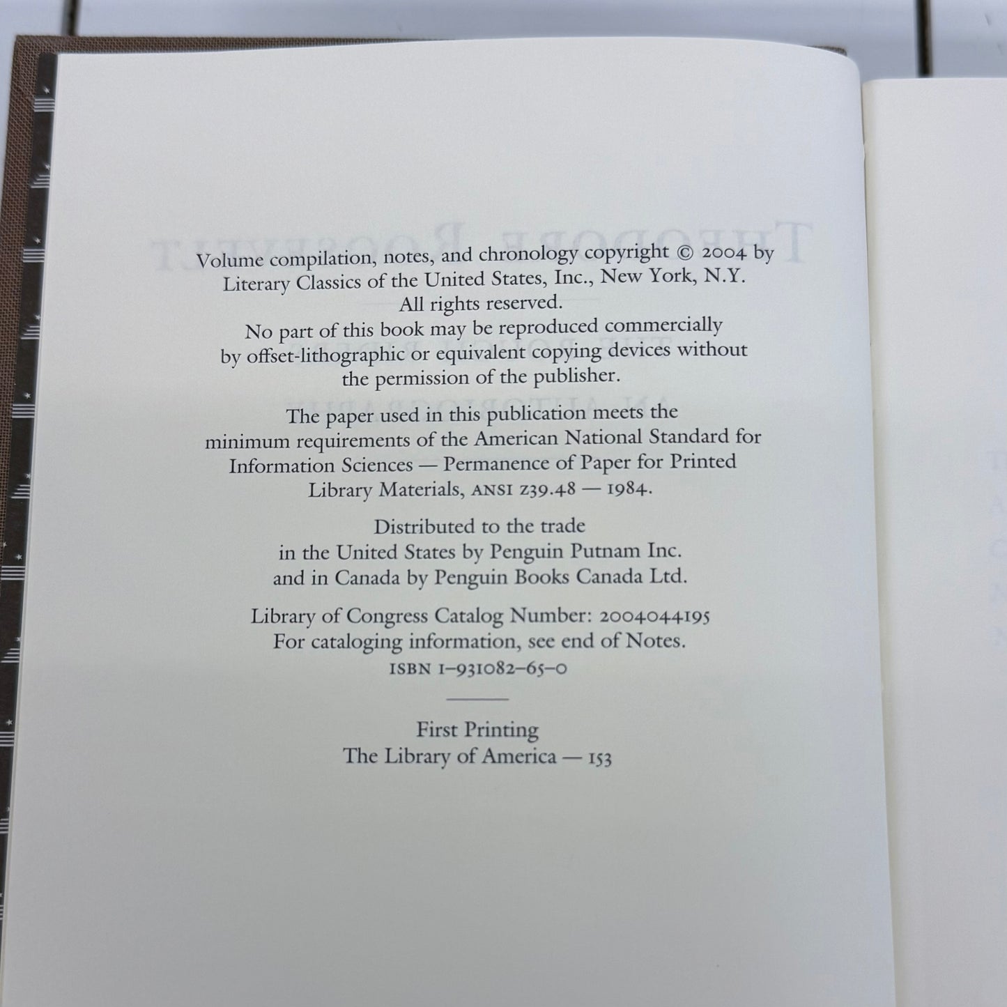 Theodore Roosevelt Autobiography 2004 Edition The Rough Riders