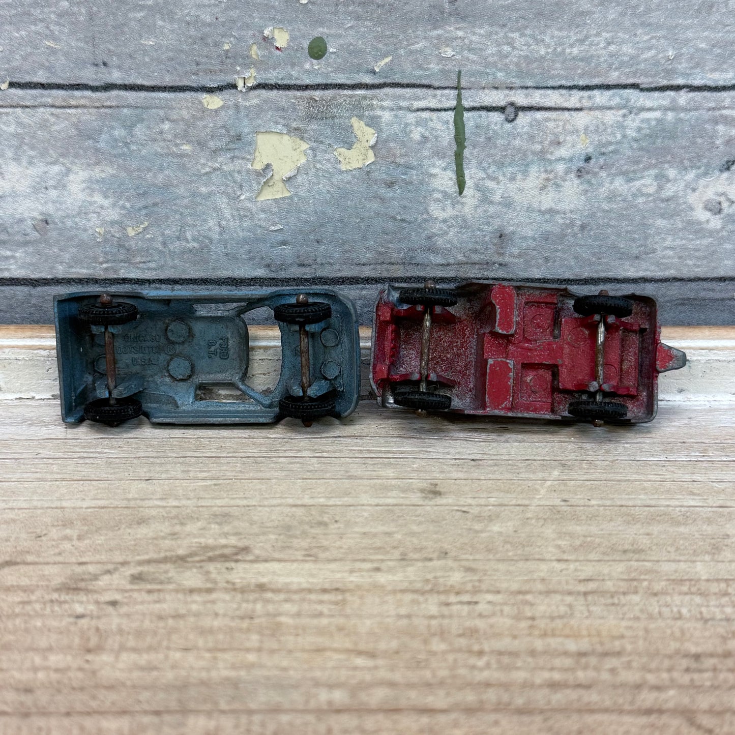 Metal Toy Cars & Trucks, Lot of 17