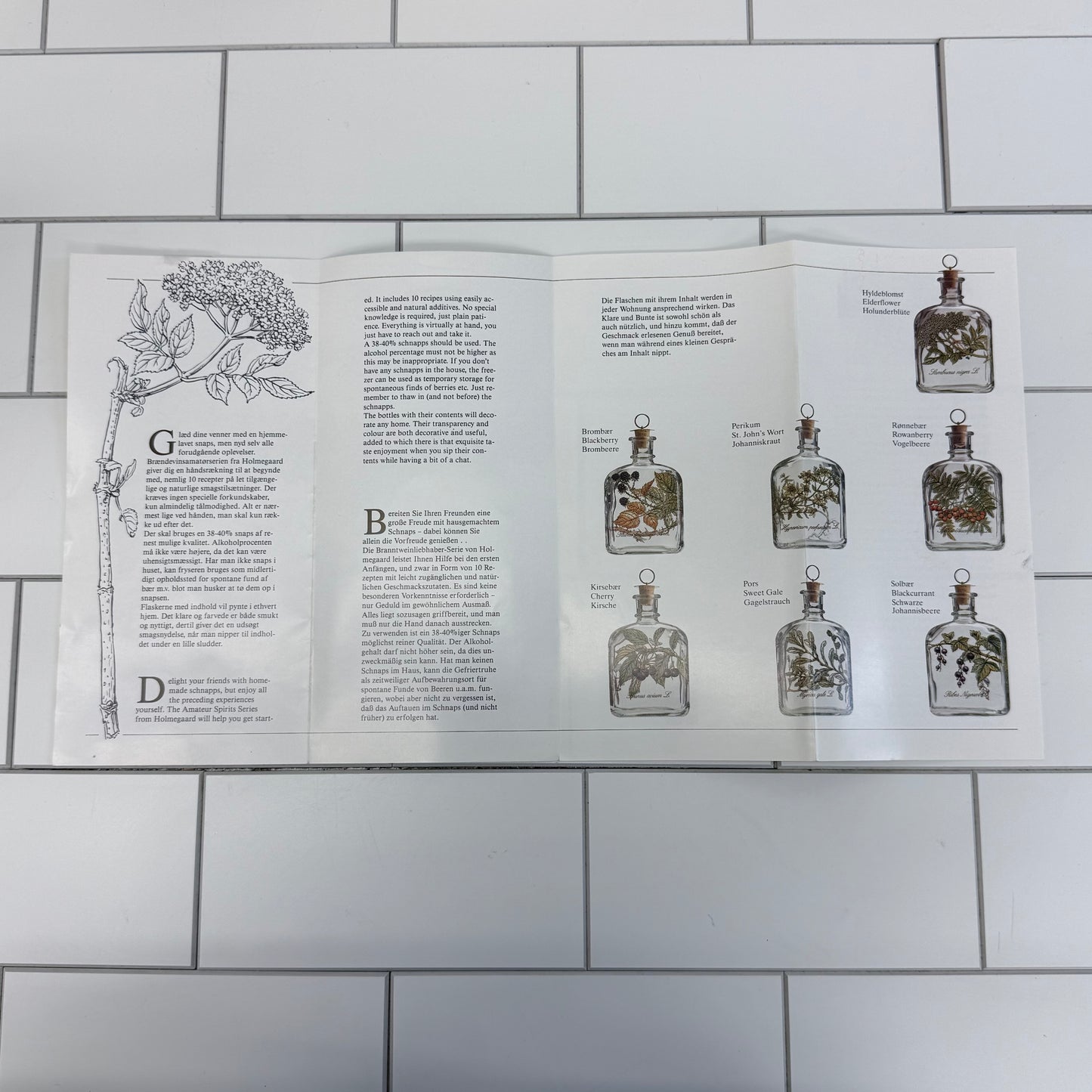 Holmegaard Decanter Set, Glass