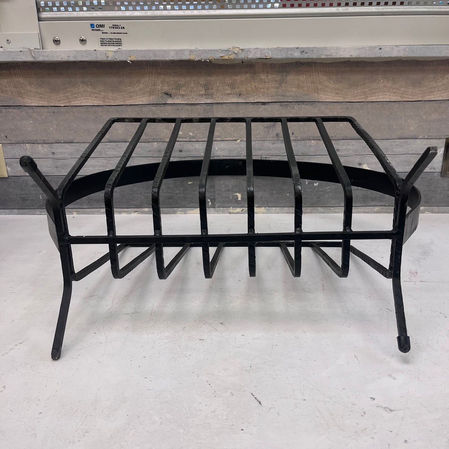 Mid-Century Iron Magazine Rack