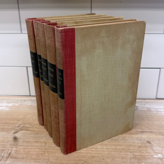 De Luxe Editions Club Vintage Fiction Book Set of 5