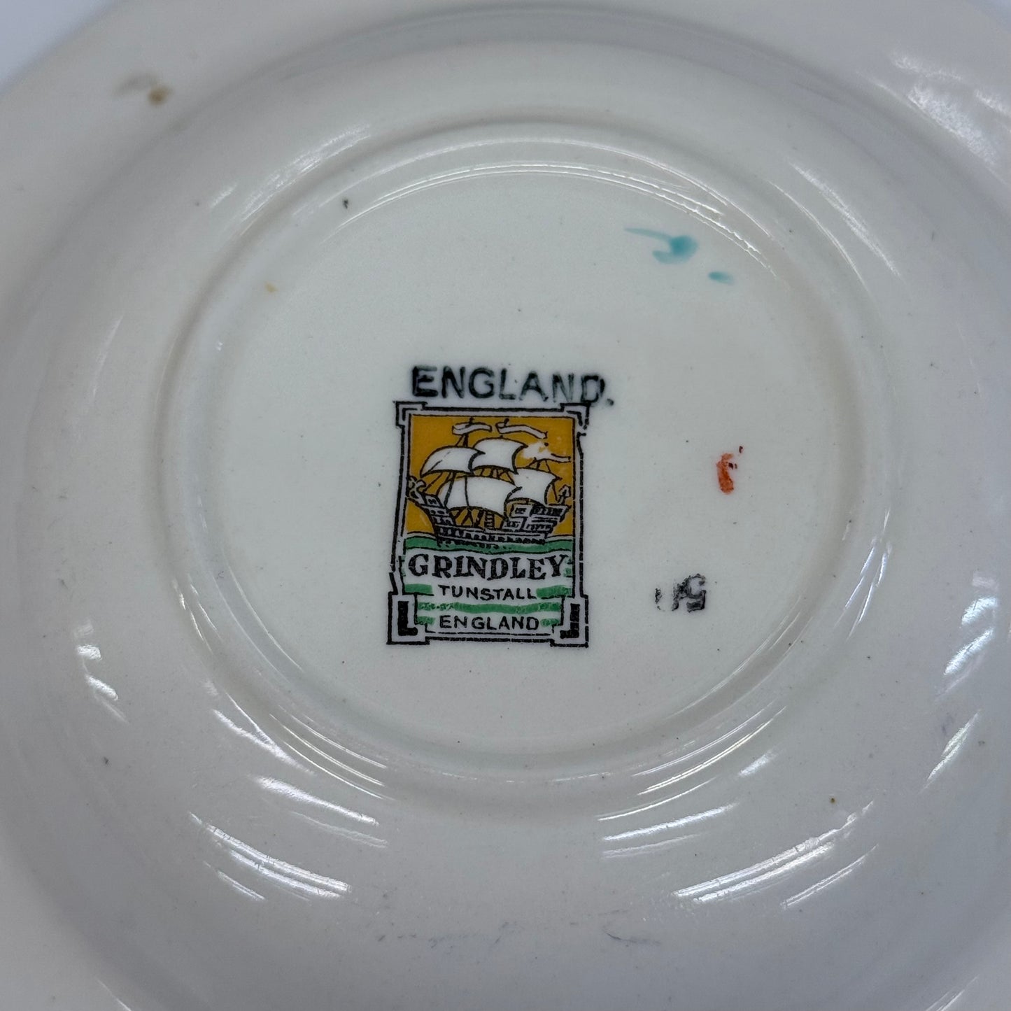 W.H. Grindley & Co. Old Mill Ceramic Fruit Bowls, Set of 2