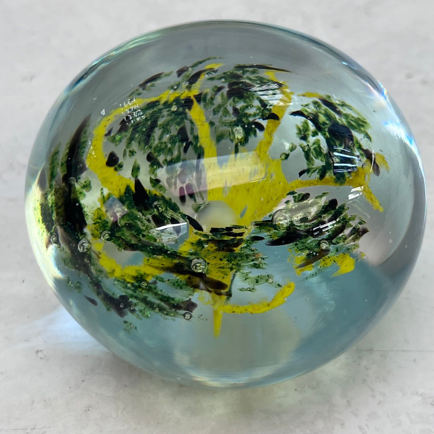 Benny Motzfeldt Art Glass Paperweight