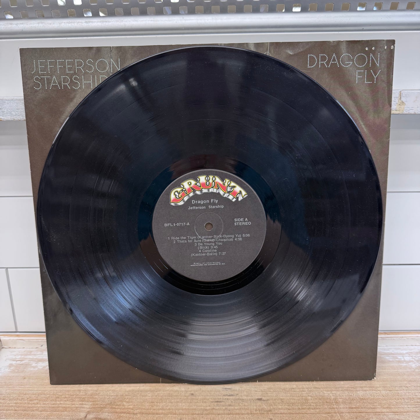 Jefferson Starship Dragon Fly 1974 Vinyl LP Record