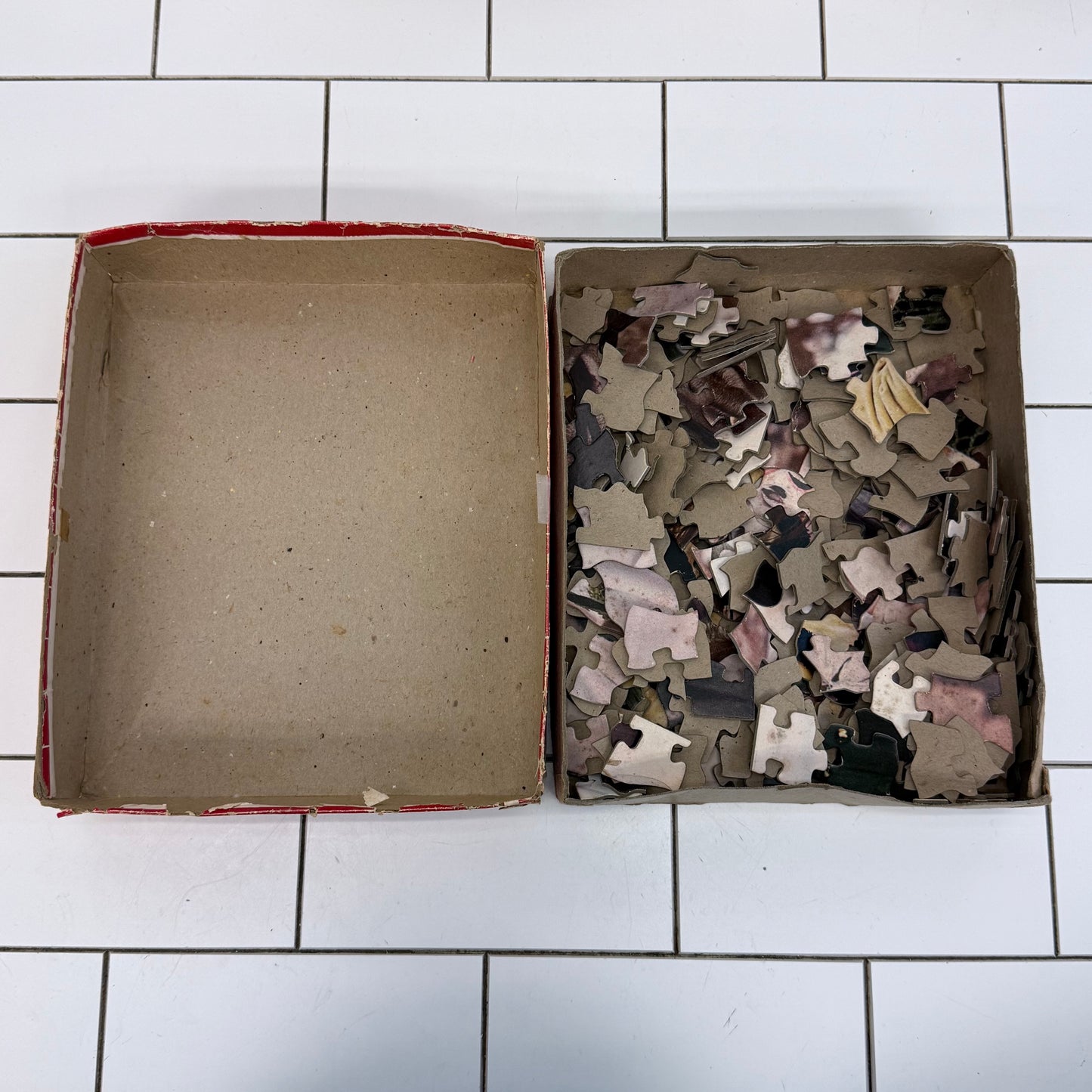 Vintage Jigsaw Puzzle Lot Collectible Vintage Set of 3