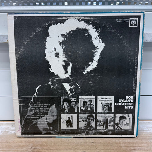Bob Dylan Greatest Hits 1967 Vinyl Record