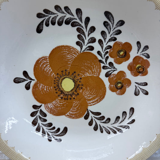 Royal China Jeanette Serving Bowl, Floral Stoneware