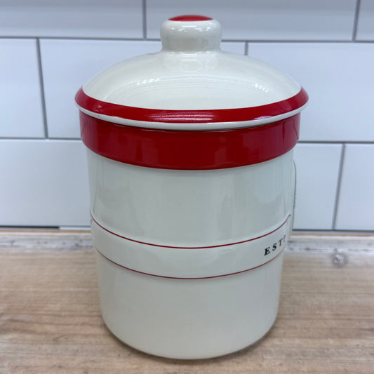 King Arthur Flour Ceramic Kitchen Canister with Lid