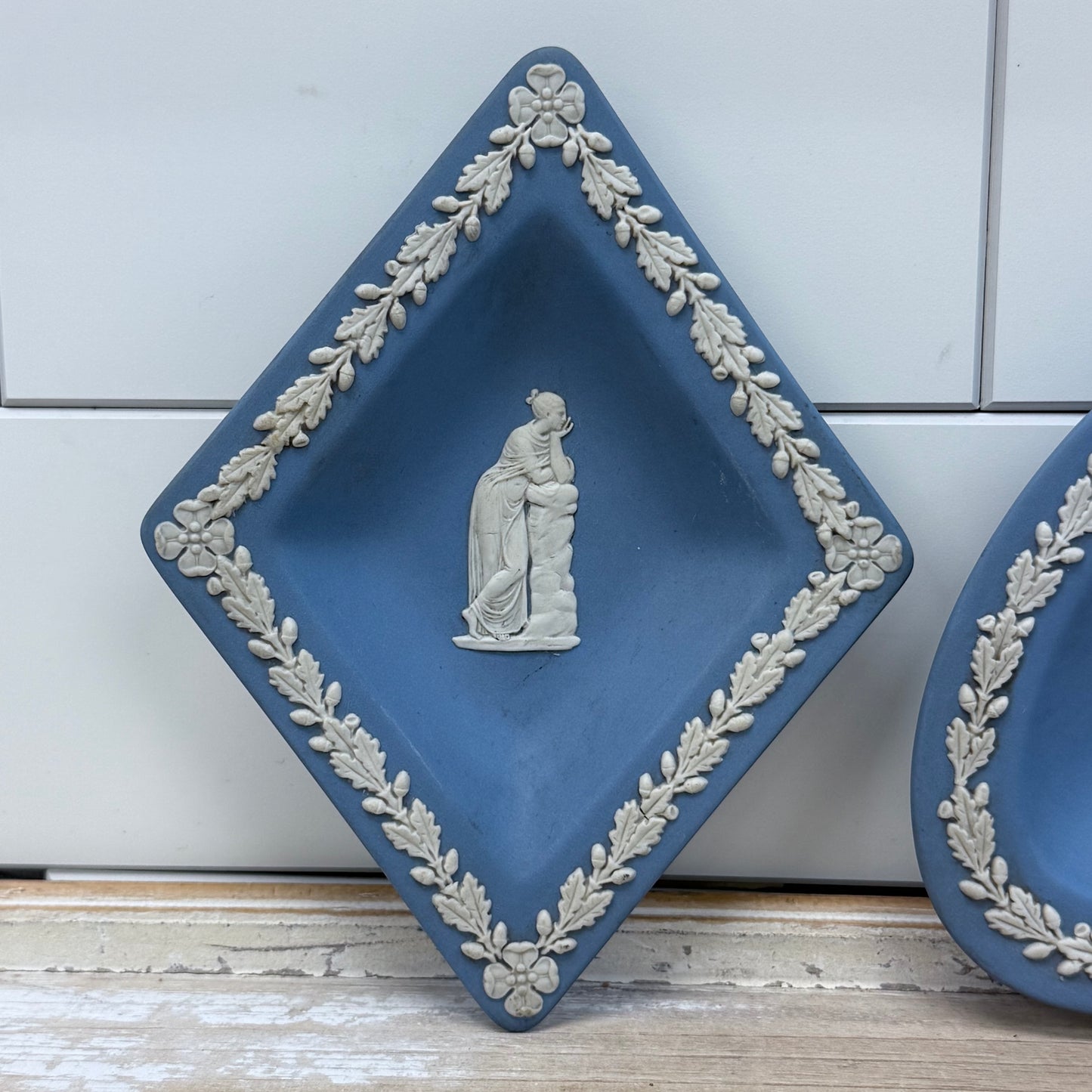 Wedgwood Jasperware Trinket Dishes, Set of 3
