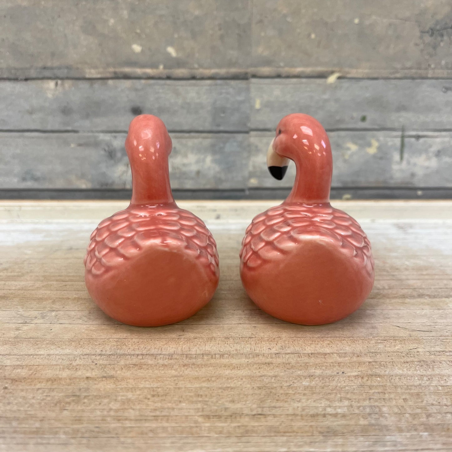 Flamingo Ceramic Salt & Pepper Set