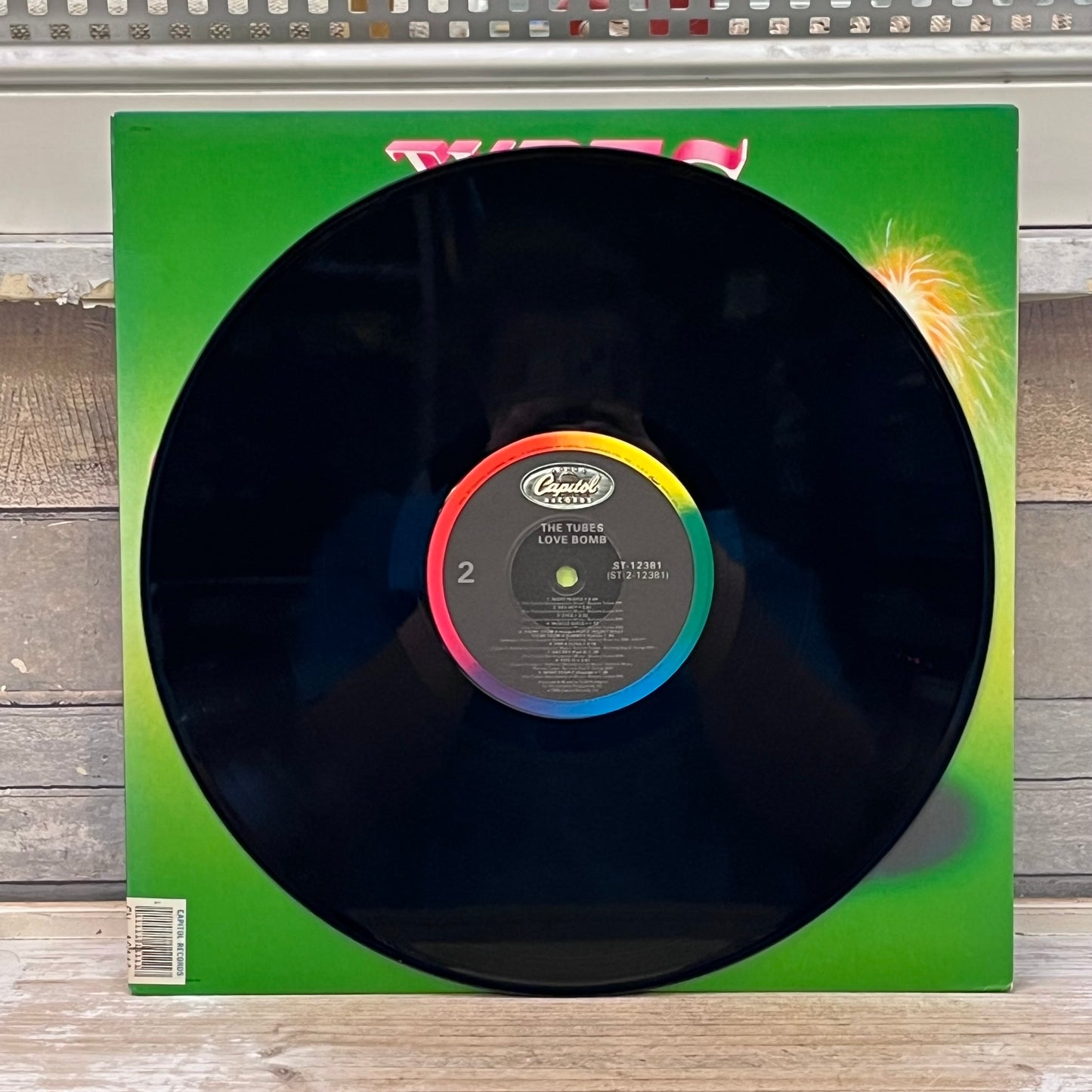 Tubes Love Bomb Vinyl Record, 1985