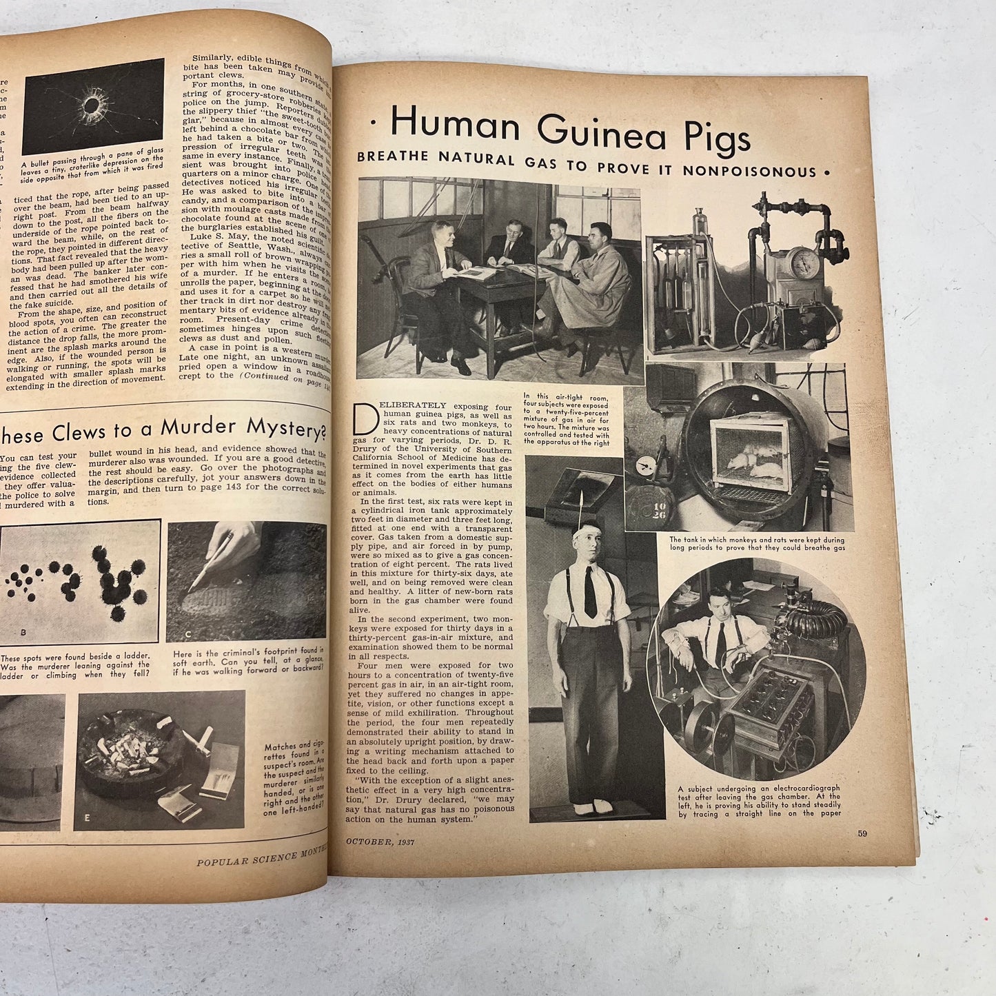 Popular Science Magazine, October 1937