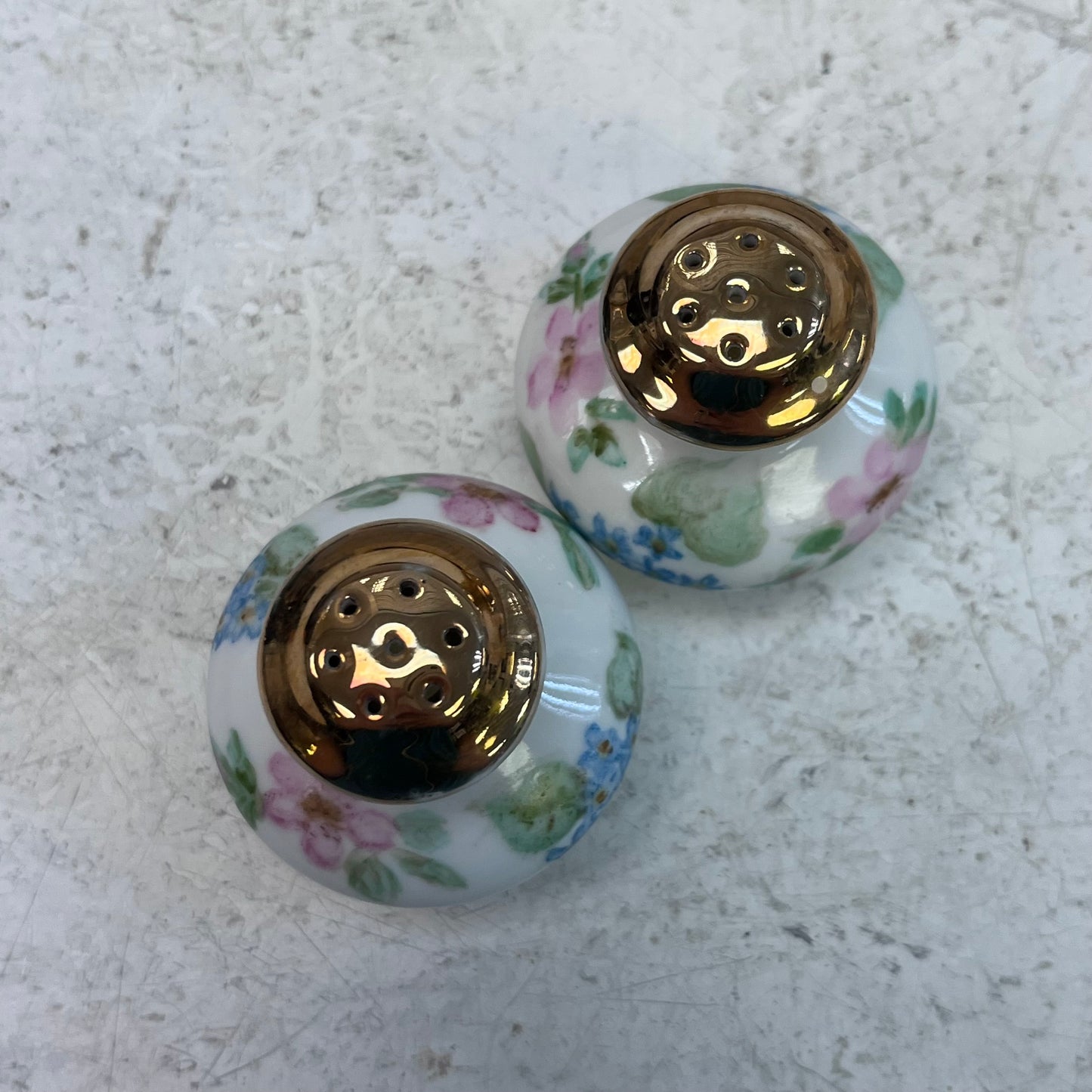 Floral Salt & Pepper Shakers