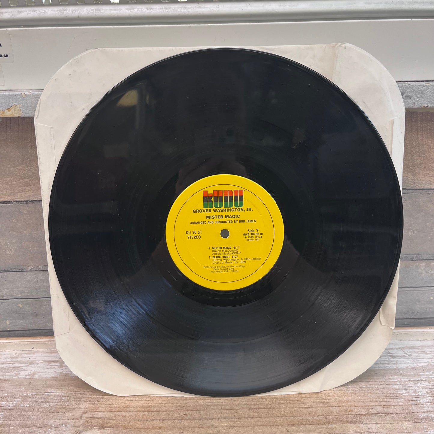 Grover Washington Jr. Mister Magic Vinyl Record, 1975