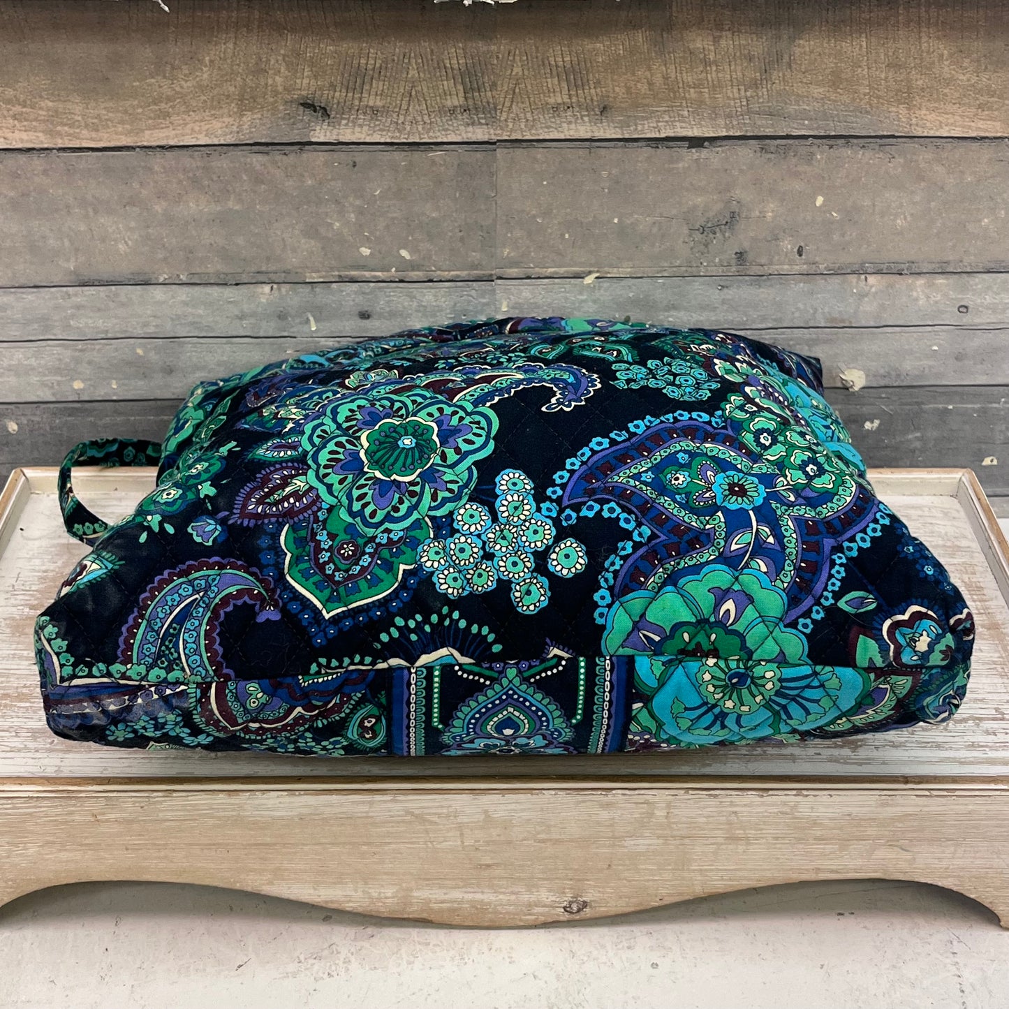 Vera Bradley Blue Rhapsody Tote Bag with Wallet, 2015