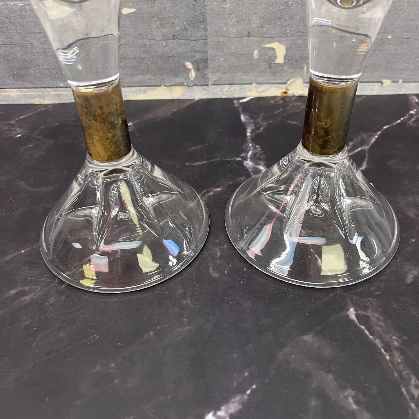 Trumpet Drinking Glasses, Set of 2 MCM