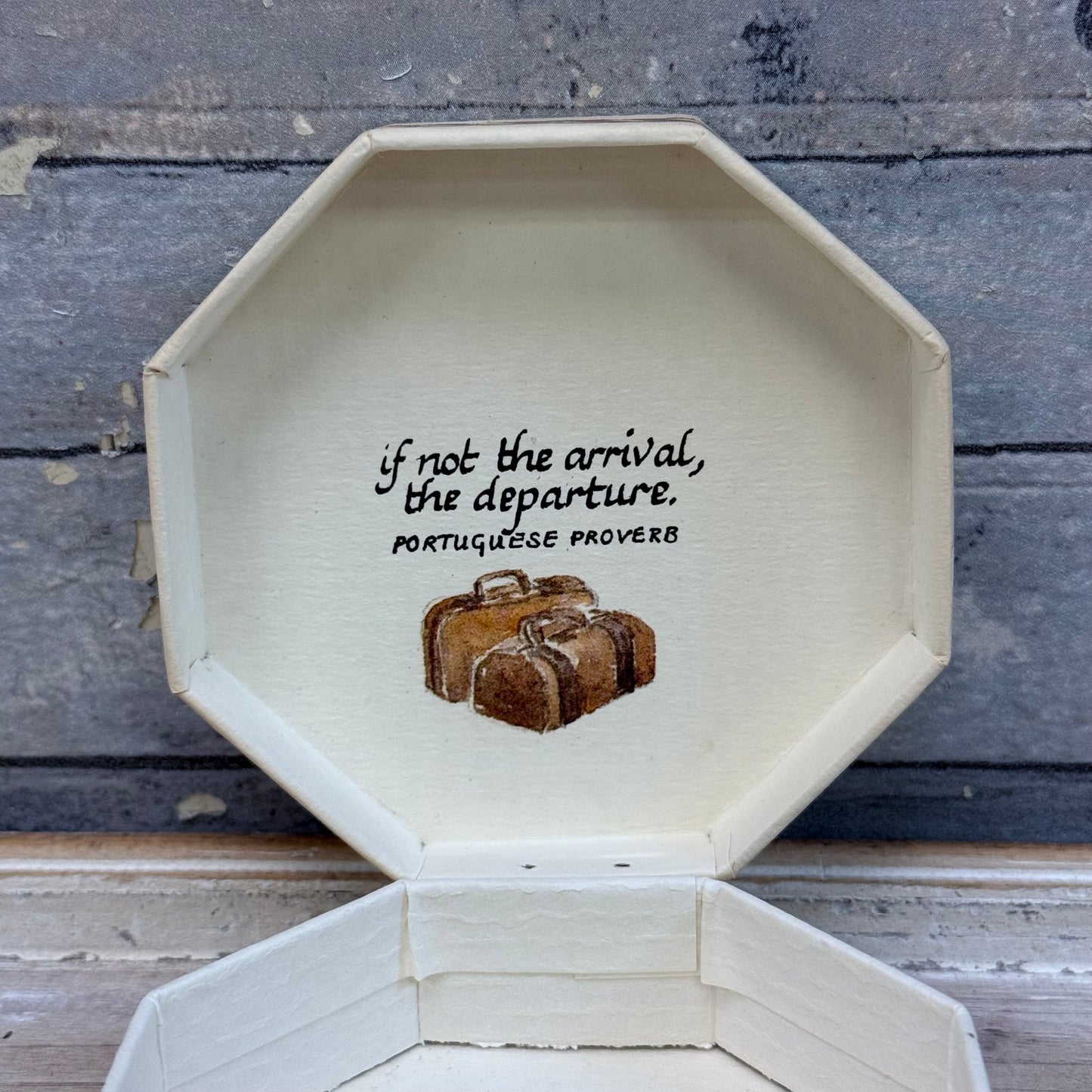 Catriona Stewart Hand Painted Trinket Box, 1988