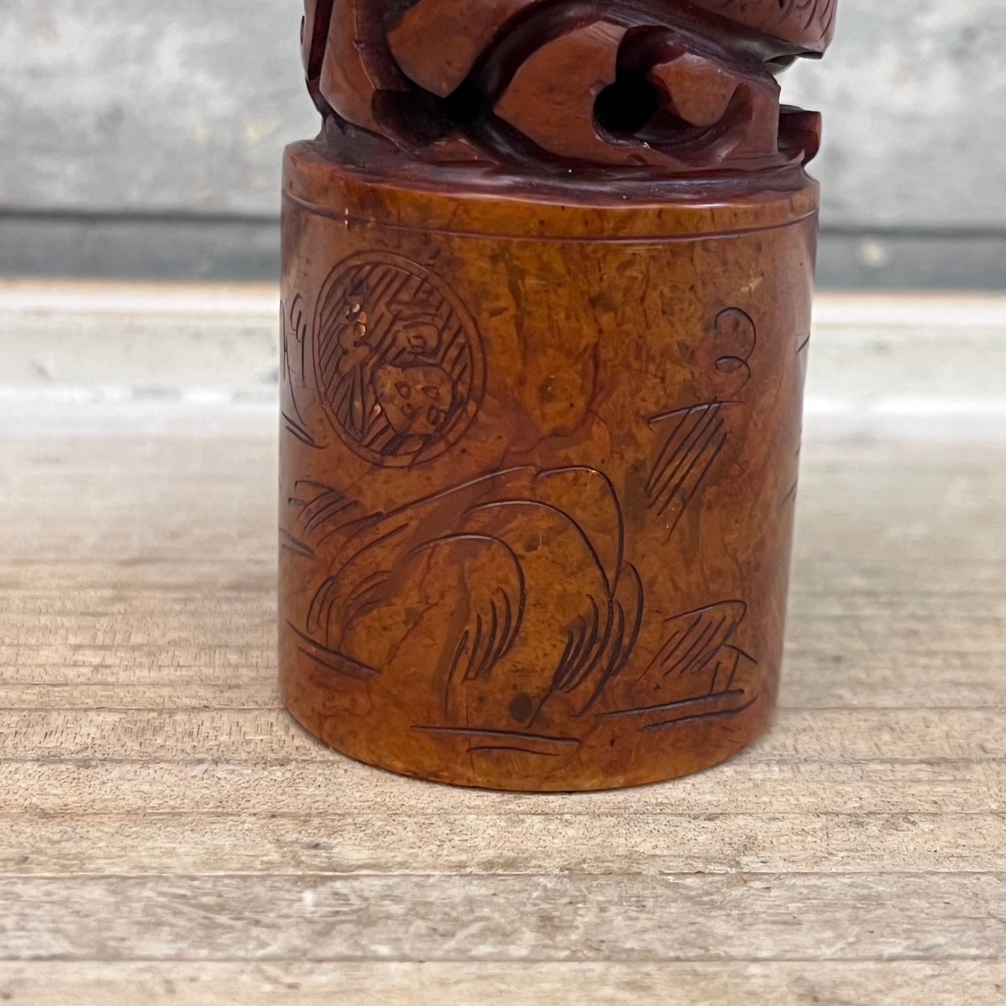 Chinese Stone Name Stamp, Frank