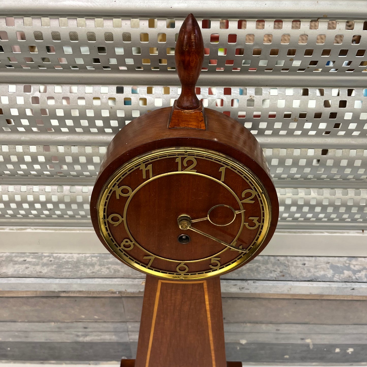 Mid-Century German Banjo Clock