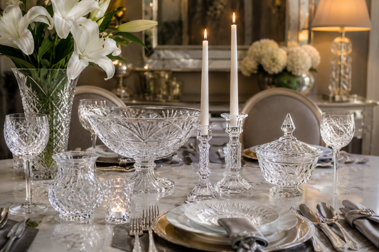 Mid-Century Cut Crystal Décor: Timeless Sparkle for Every Home