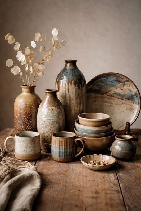 Collecting Studio Crafted Stoneware Pottery: A Beginner’s Guide to Handmade Vases, Tableware & Decorative Pieces