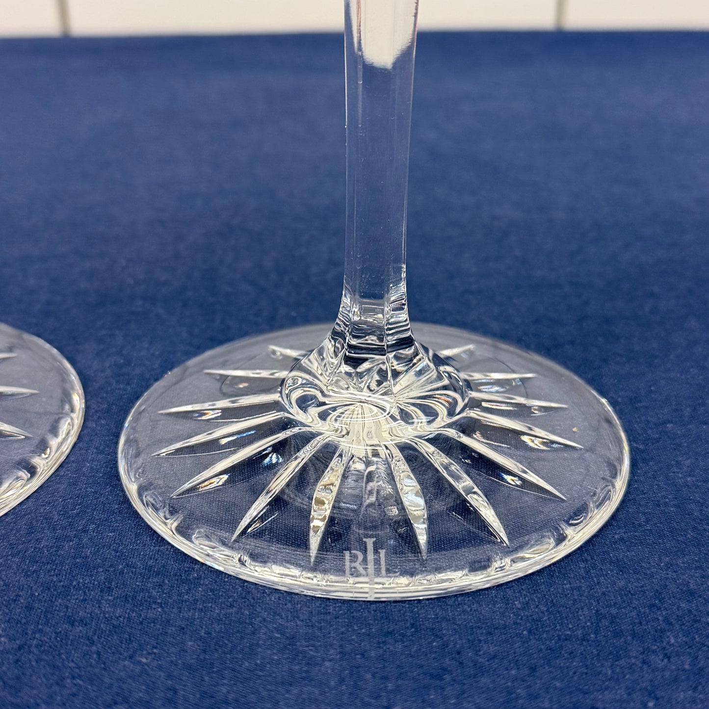 Ralph Lauren Crystal Candle Holders Set of 2