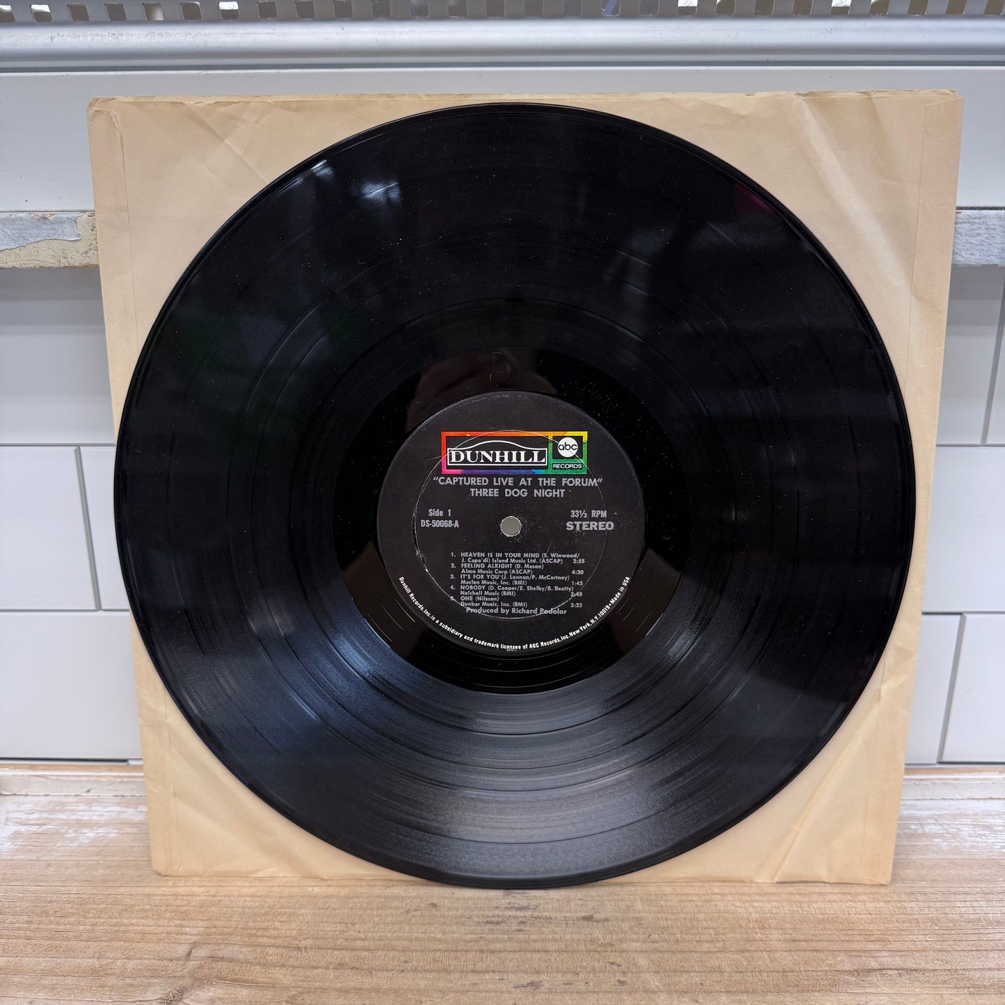 Three Dog Night Captured Live at the Forum LP 1969