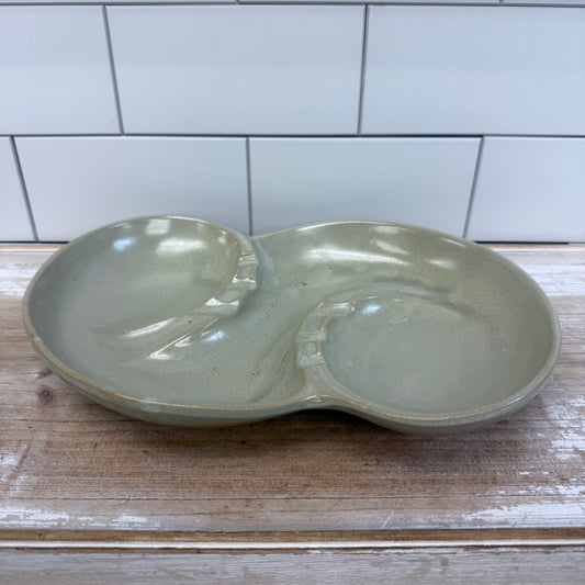 McCoy Pottery Divided Dish