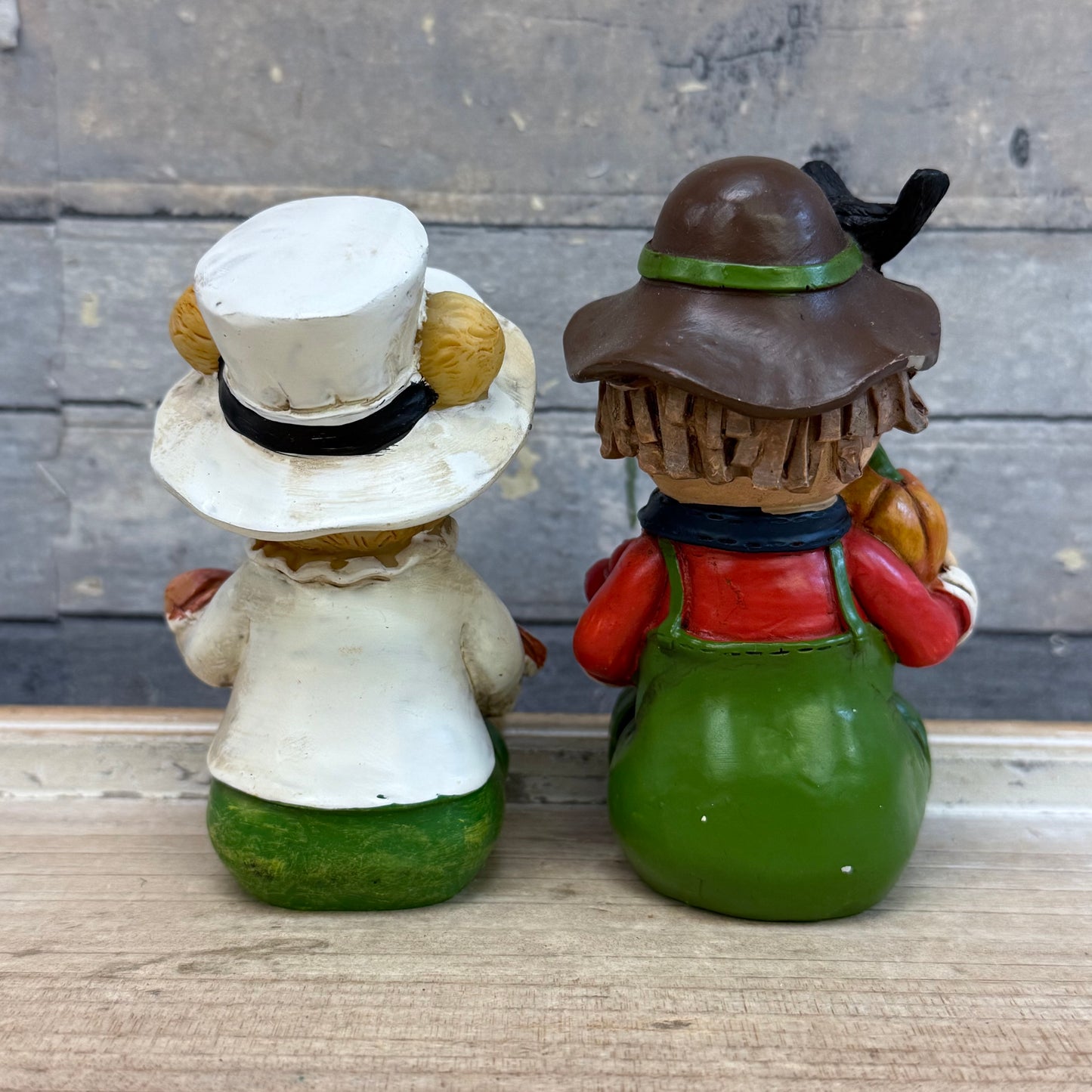 Autumn Resin Shelf Sitter Figurines, Set of 2