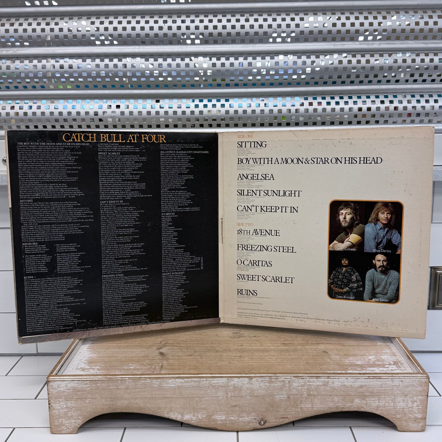 Cat Stevens Catch Bull at Four Vinyl Record LP 1972 #SP-4365