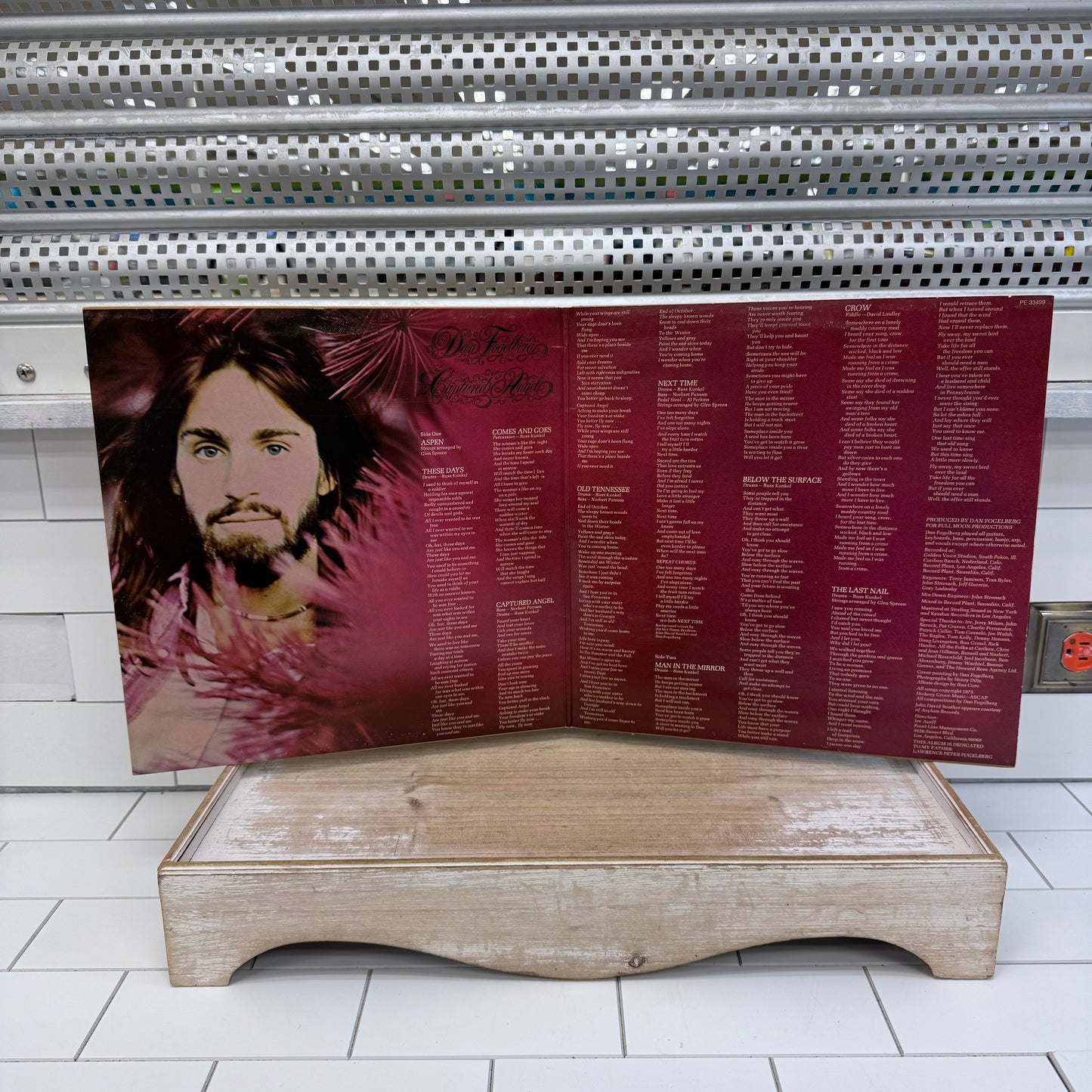 Dan Fogelberg Captured Angel Vinyl Record, 1975