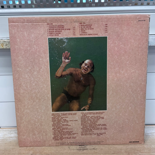 Jimmy Buffett Changes in Latitudes Vinyl Record LP 1977 #MCA-37150