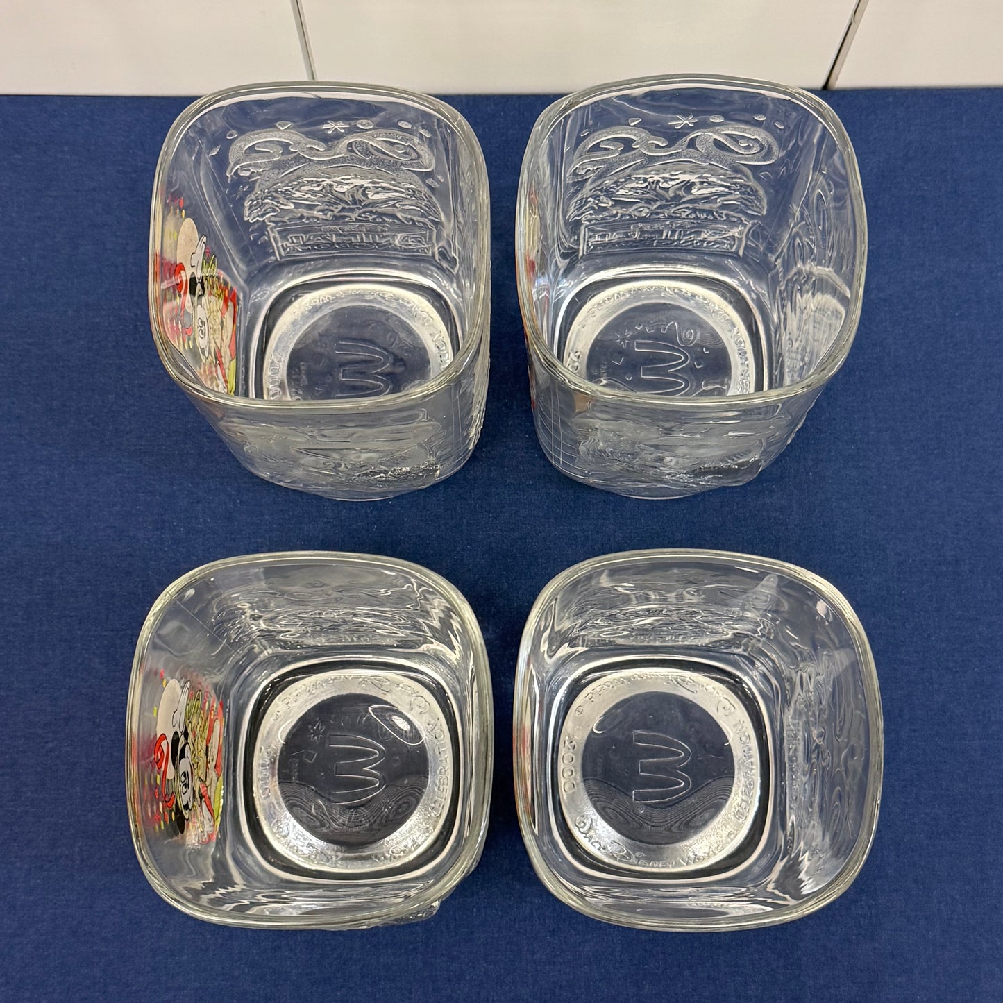 McDonald's Disney World 2000 Animal Kingdom Glasses Set of 4