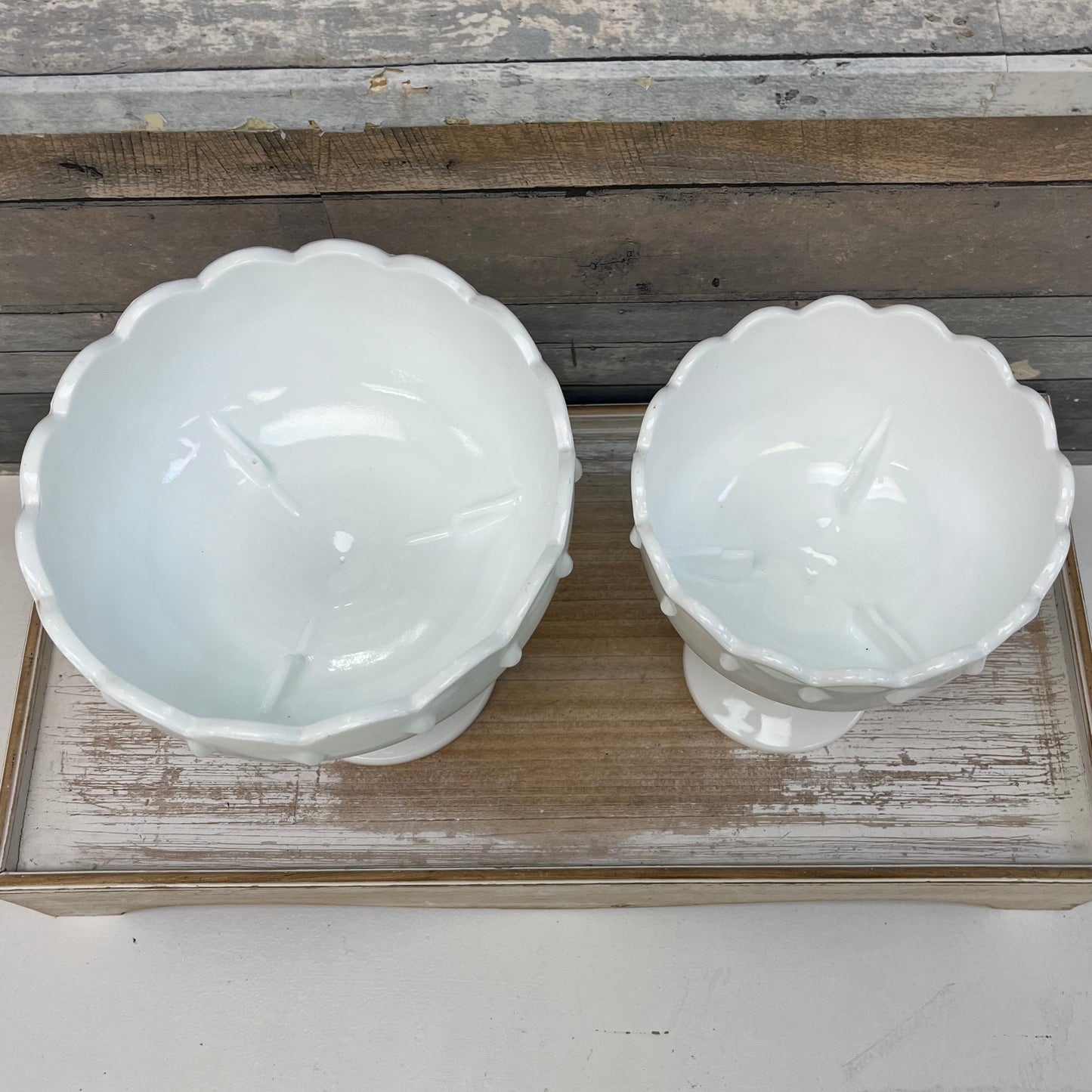 Indiana Glass Tiered Compote