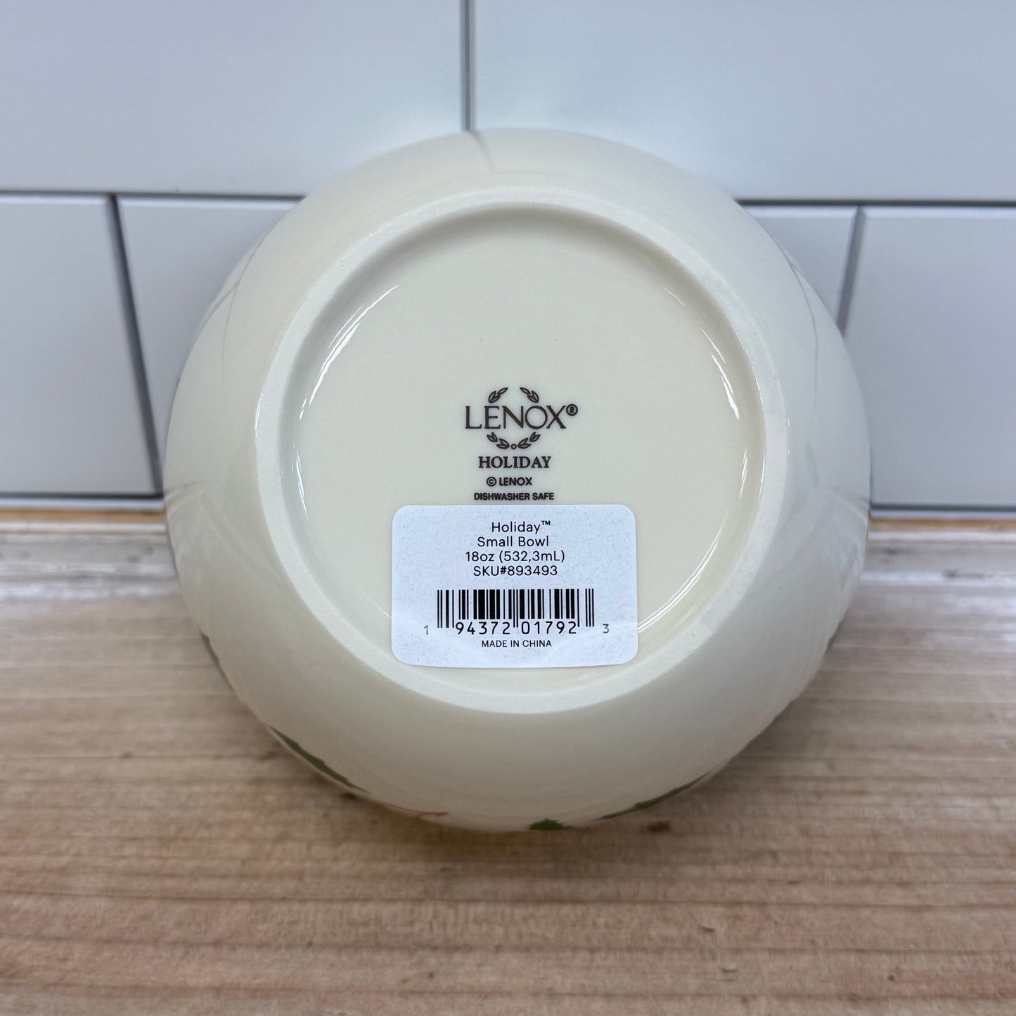 Lenox Holiday Bowl, Porcelain