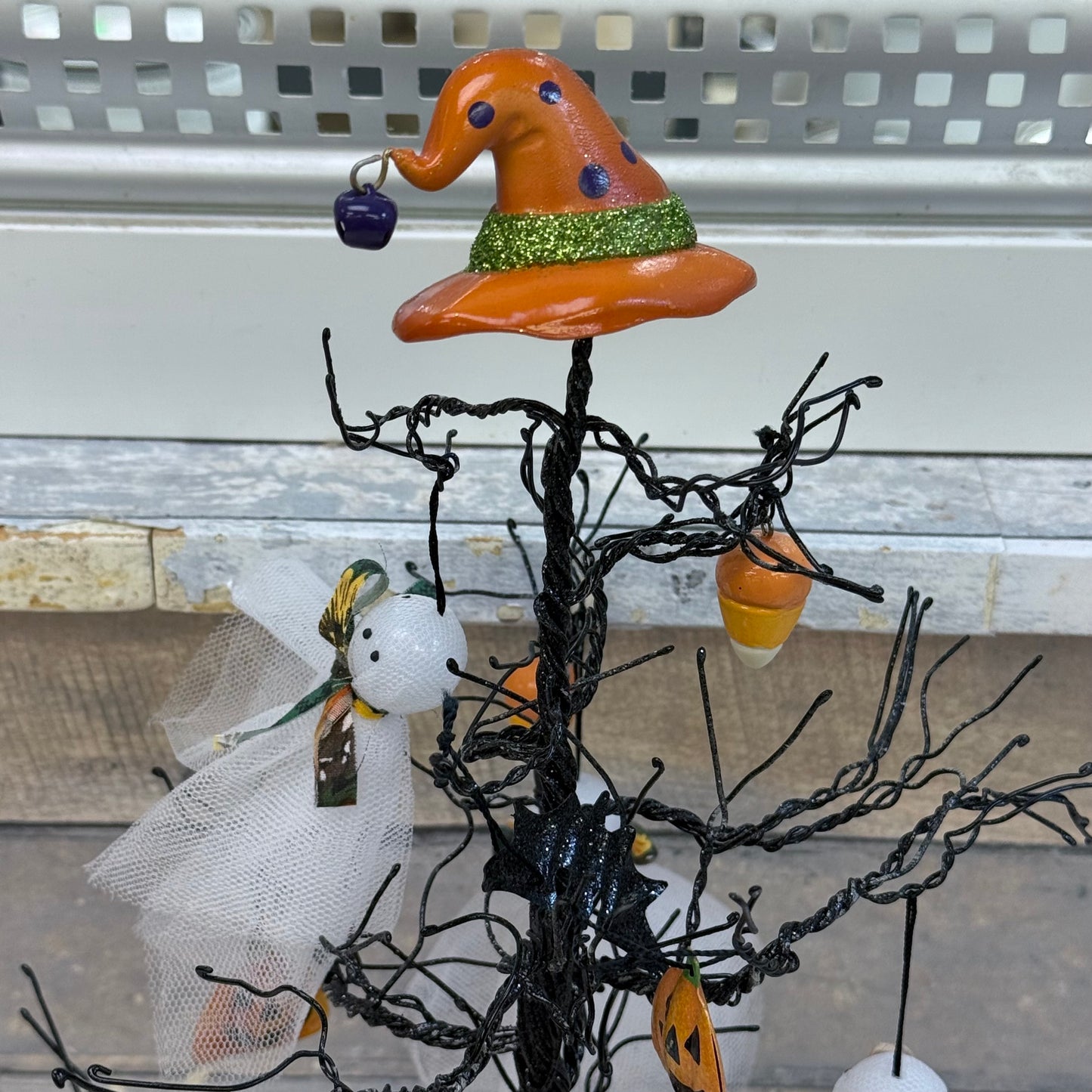 Halloween Decorative Tree with Ornaments