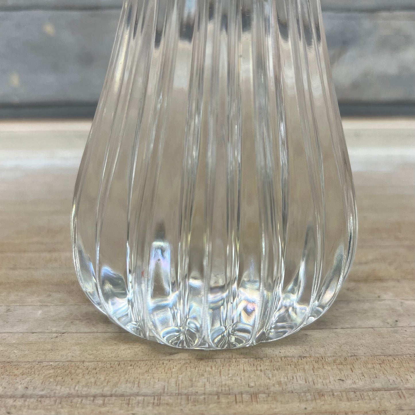 Bleikristall Beyer Cut Crystal Pear Paperweight