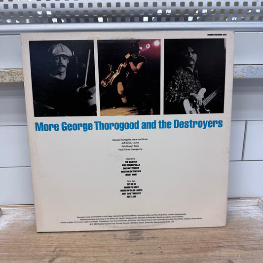 George Thorogood More Vinyl LP 1980 Rounder 3045