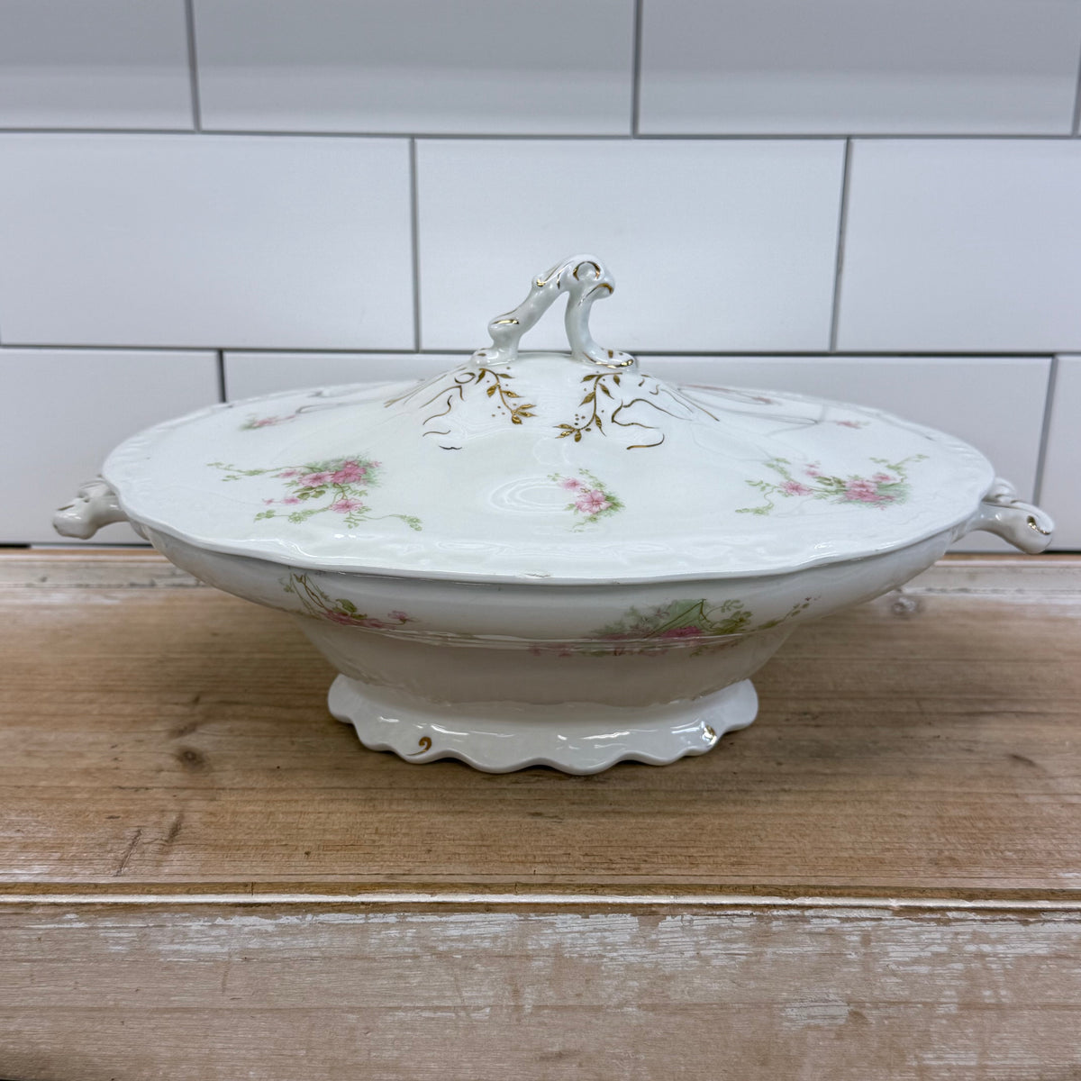 Johnson Bros Royal Porcelain Covered Serving Dish