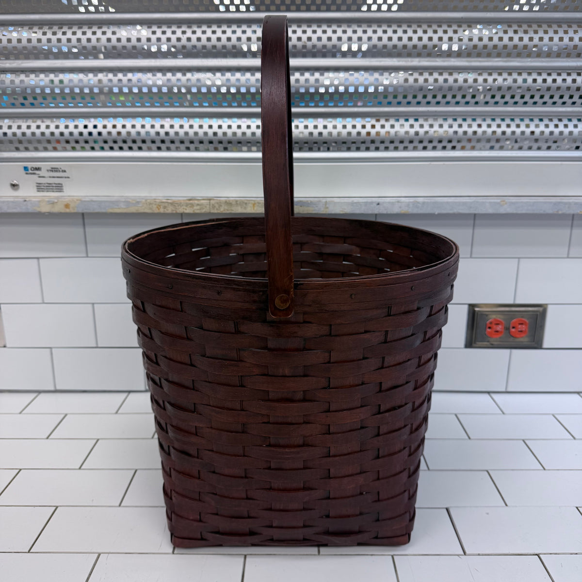 Longaberger Large Basket Vintage Signed