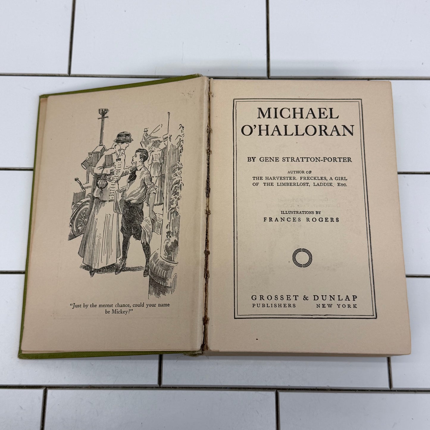 Antique Hardback Book Selection 1910–1930