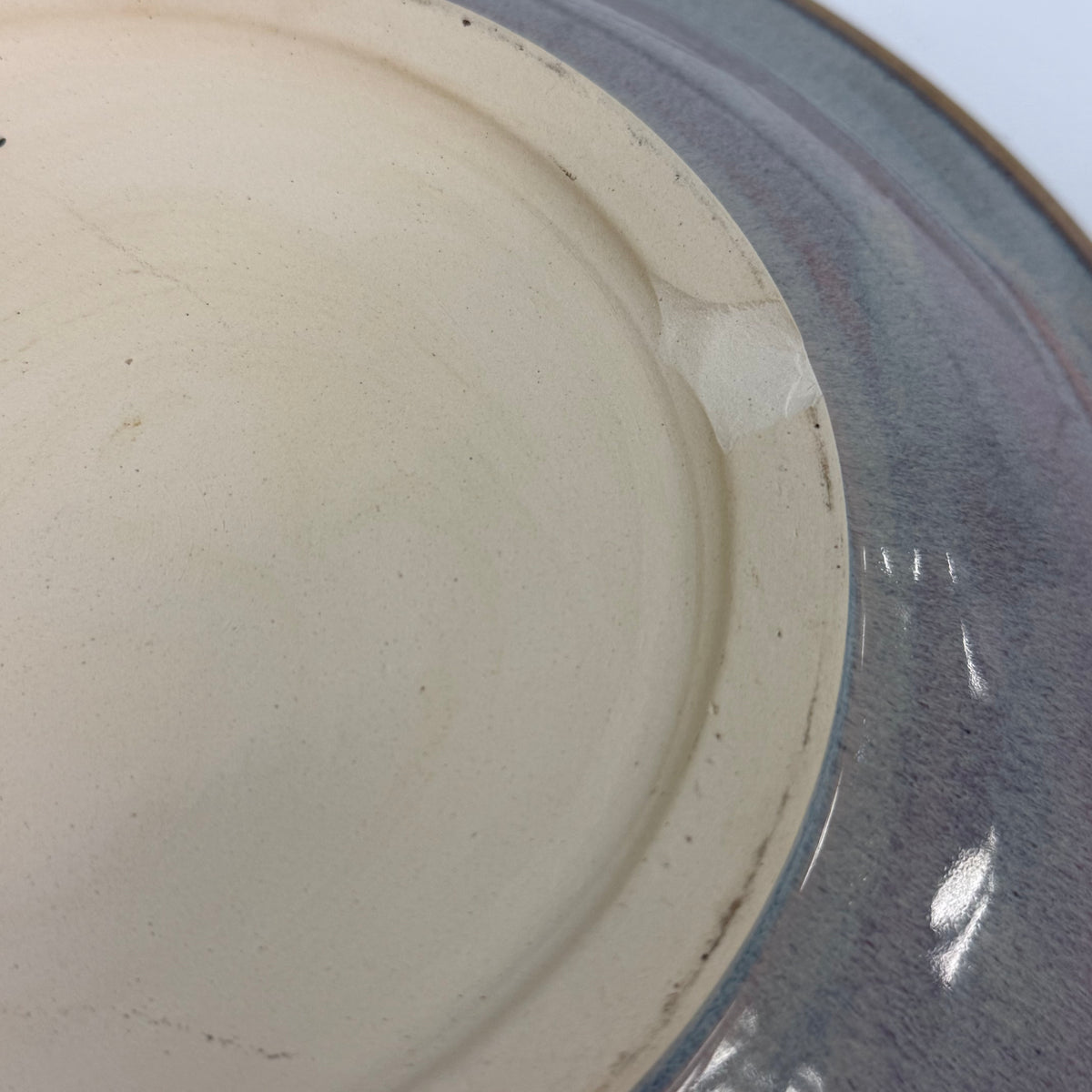 Studio Pottery Stoneware Plates Set of 3 Signed Walters 2010