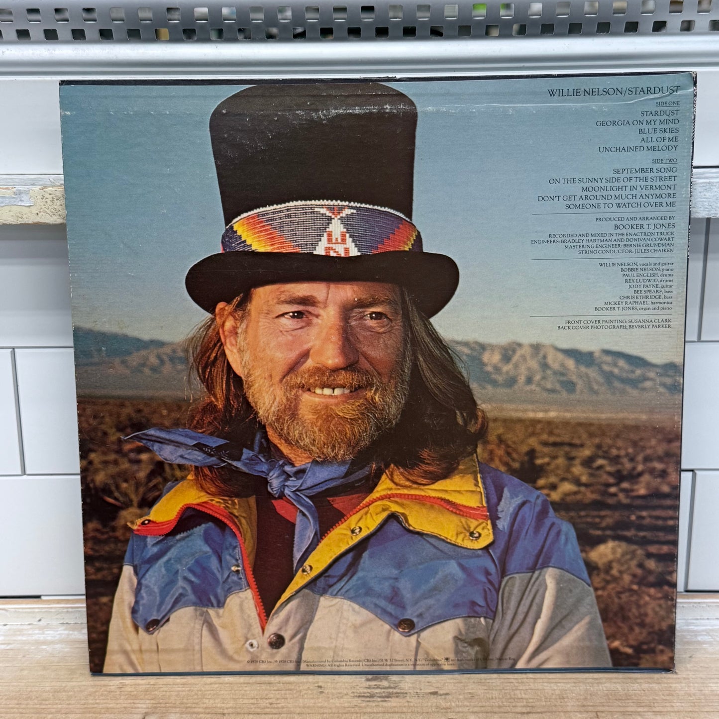 Willie Nelson Stardust Vinyl Record 1978 #JC35305