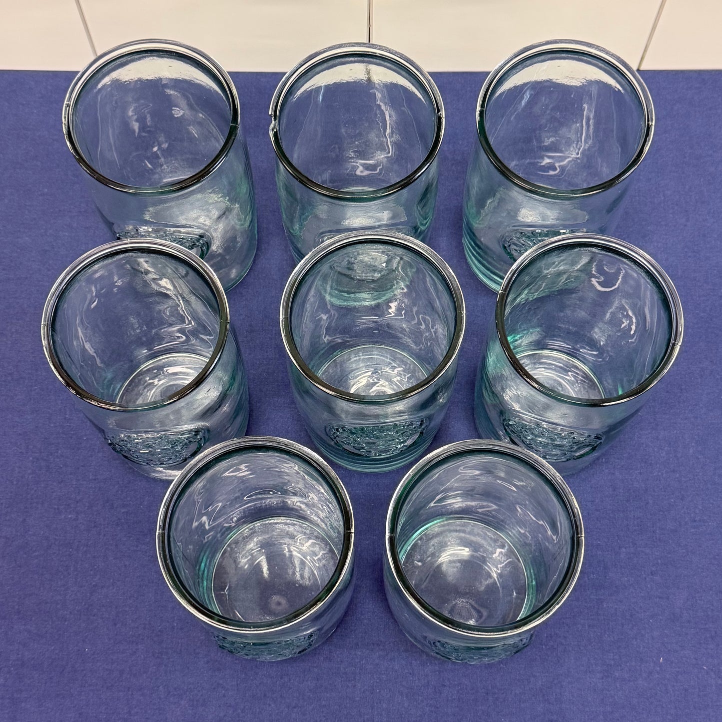 Vidrios San Miguel Recycled Glass Tumblers Set of 8 Spain