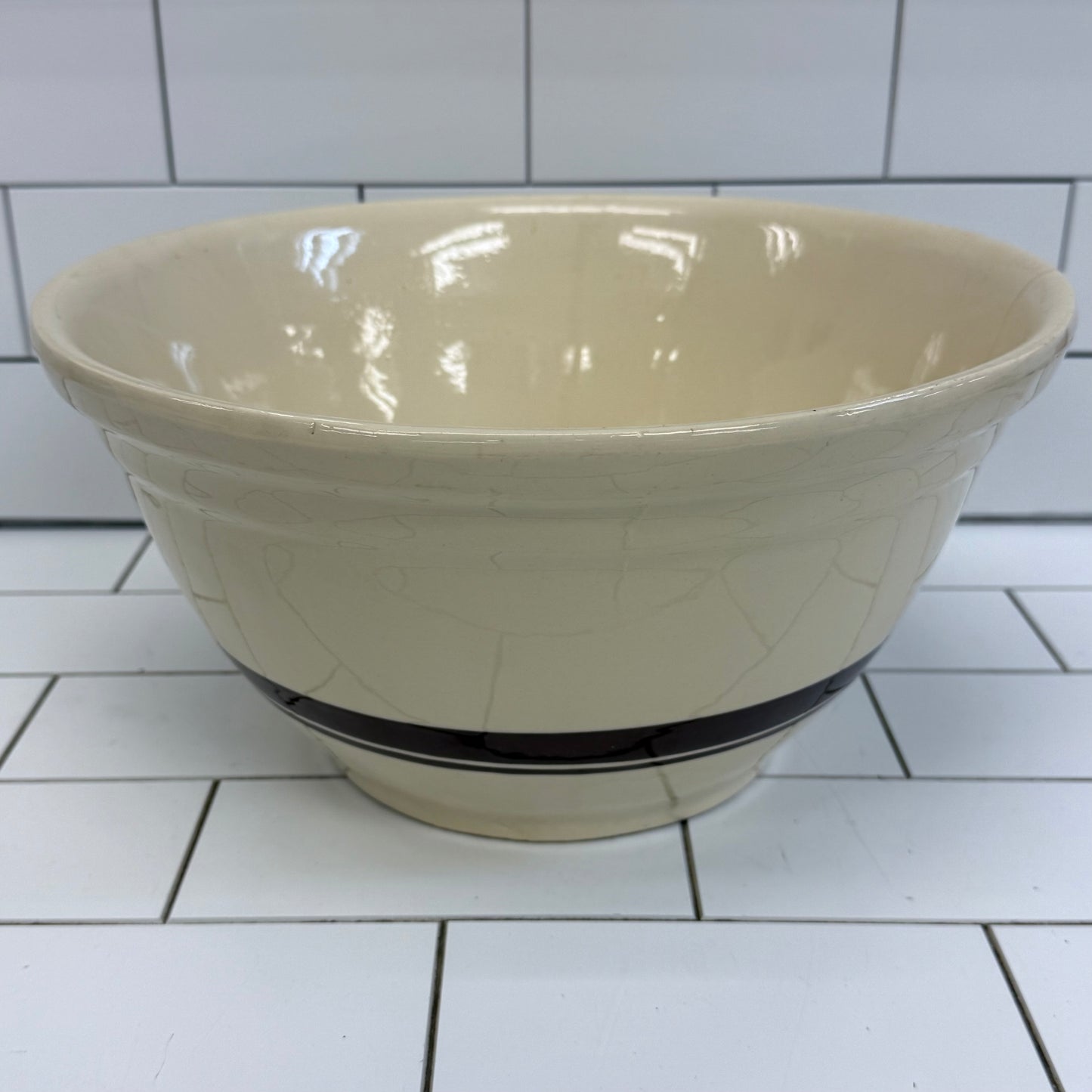 Oven Ware Mixing Bowl Farmhouse Stoneware Decor