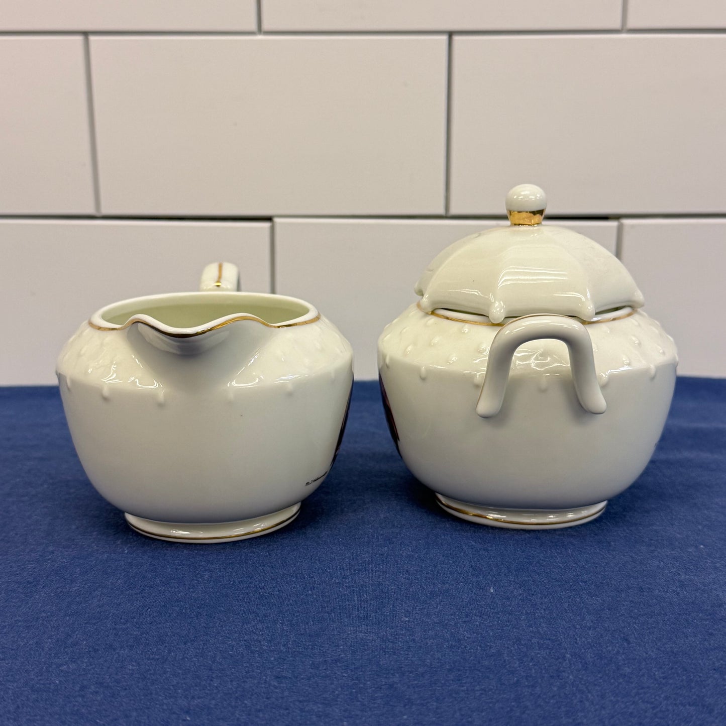 Danbury Mint Hummel Stormy Weather Porcelain Tea Set